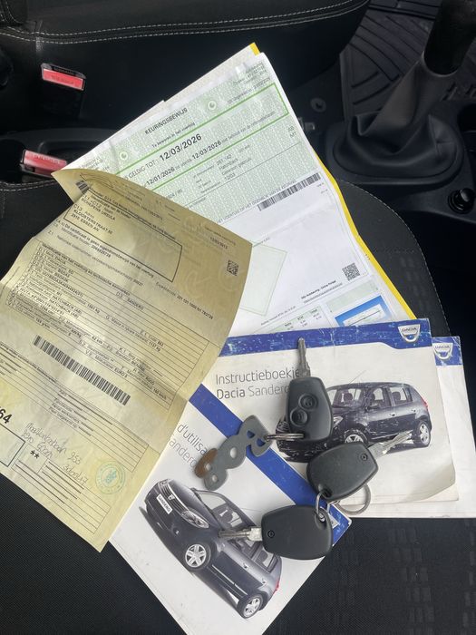 Dacia sandero stepway 1.6 benzina import Belgia