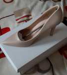 Pantofi stiletto bej 39