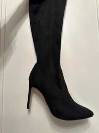 Cizme stiletto negre 37