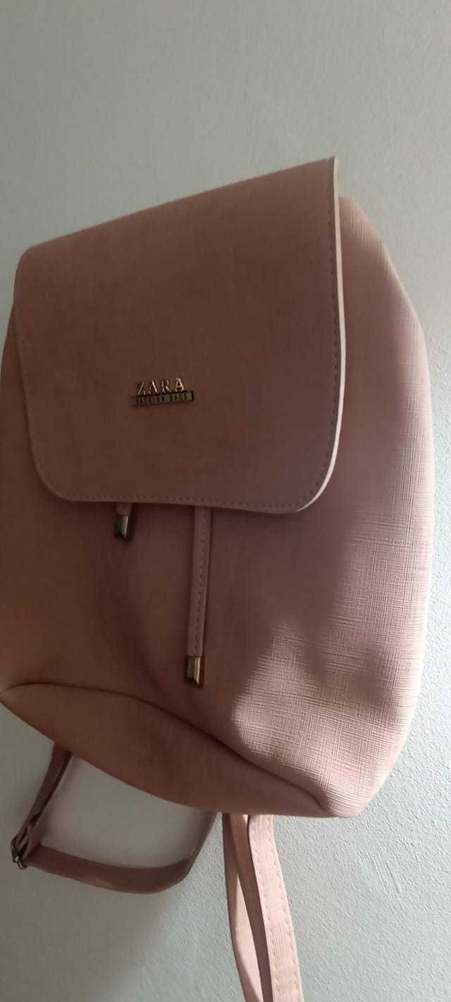 Rucsac ZARA roz prafuit