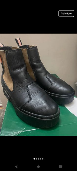 Ghete/ cizme puma platforma 38