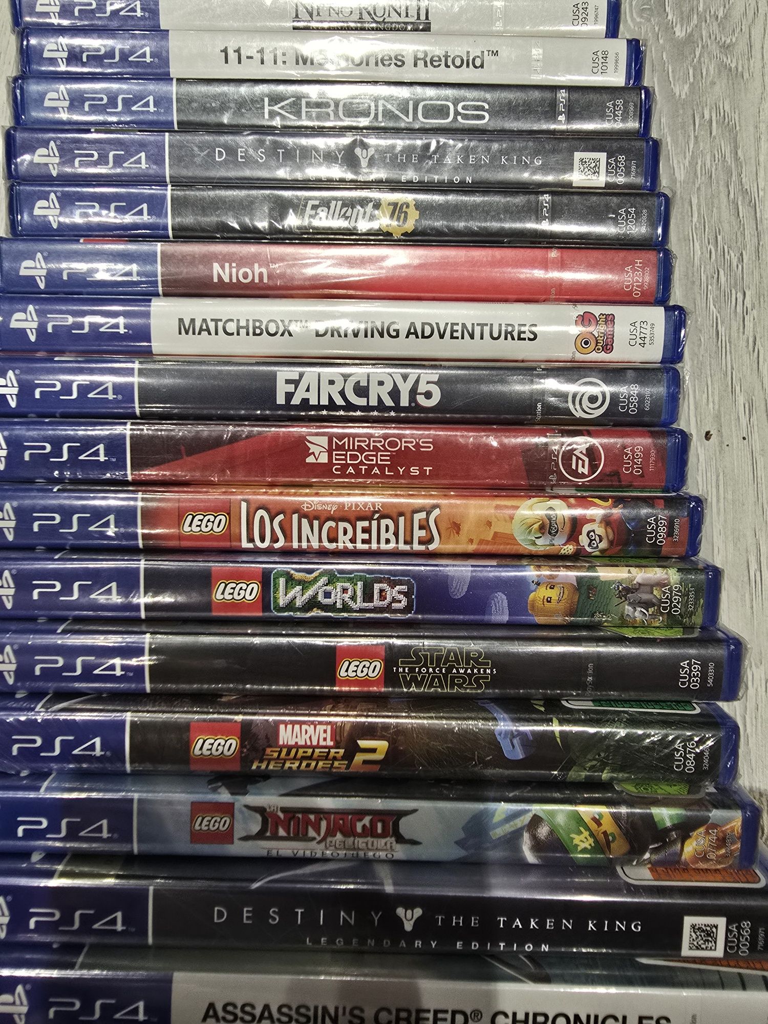 65  новых игр для ps4 оптом дёшево спешите
