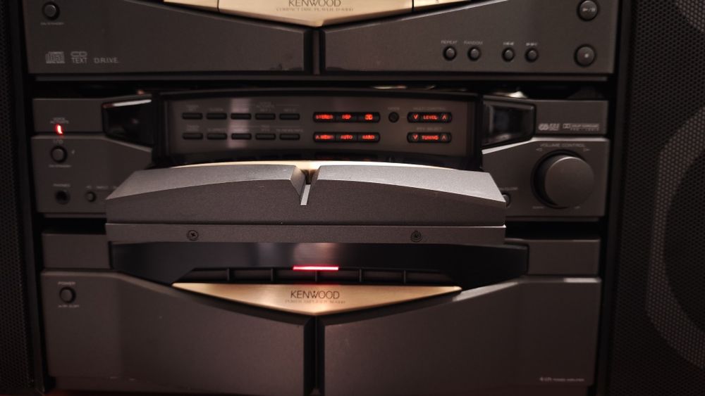 Linie audio Kenwood Casetofon Amplificator Cd player