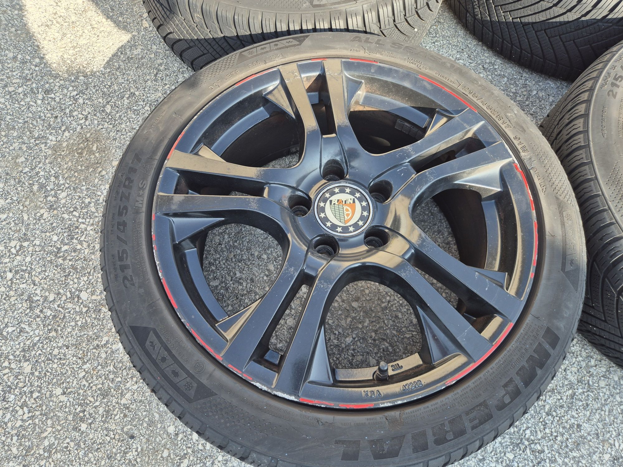 5х112/17 с гуми Шкода Мерцедес Ауди Фолксваген Сеат 5x112/17 VW Audi
