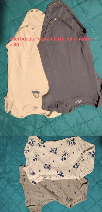 Haine bebe băiețel, mărimi 74- 80