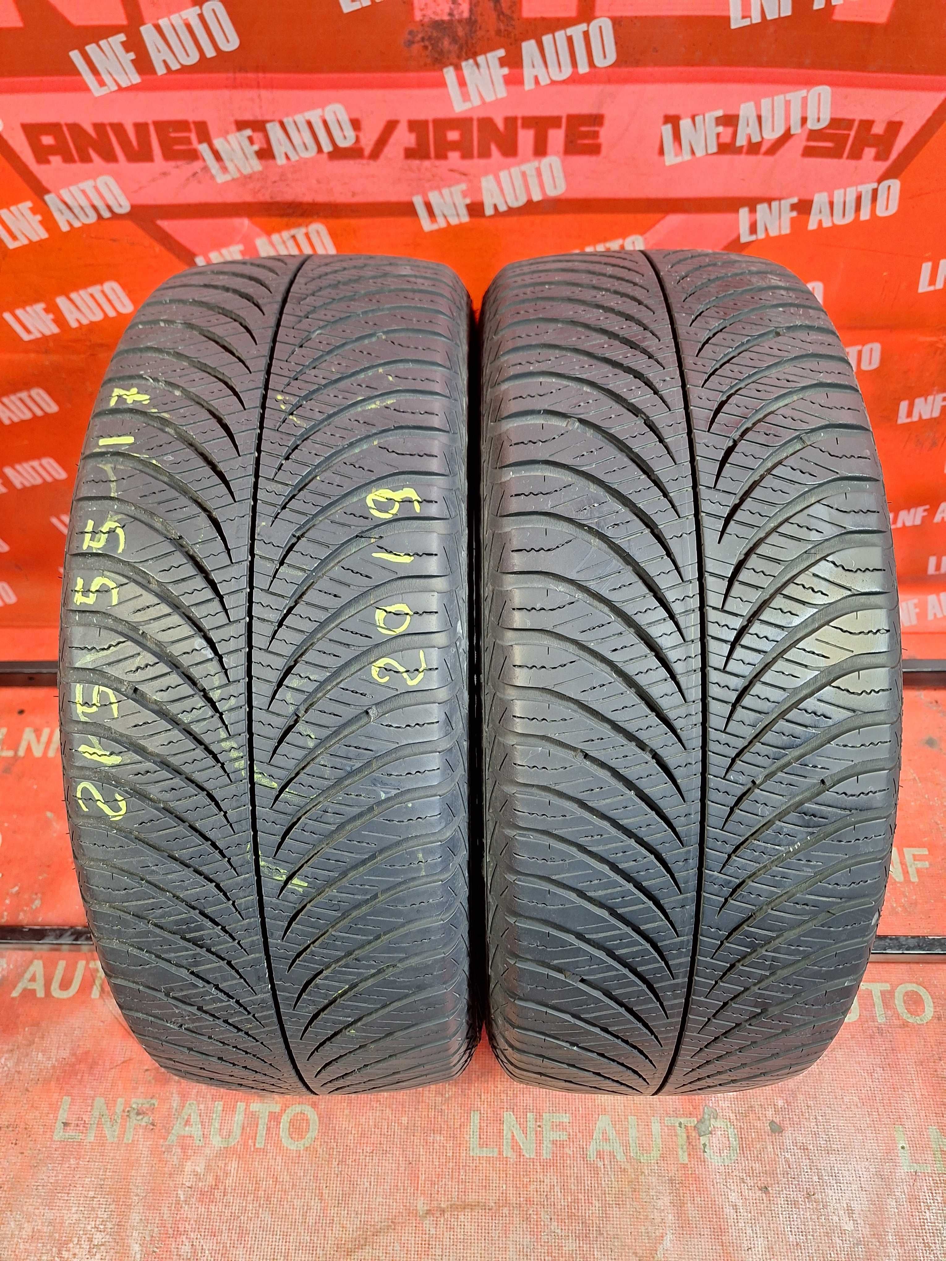 Anvelope VARA IARNA - 215/55/17 - GoodYear - 6.6 MM - DOT 2019 !