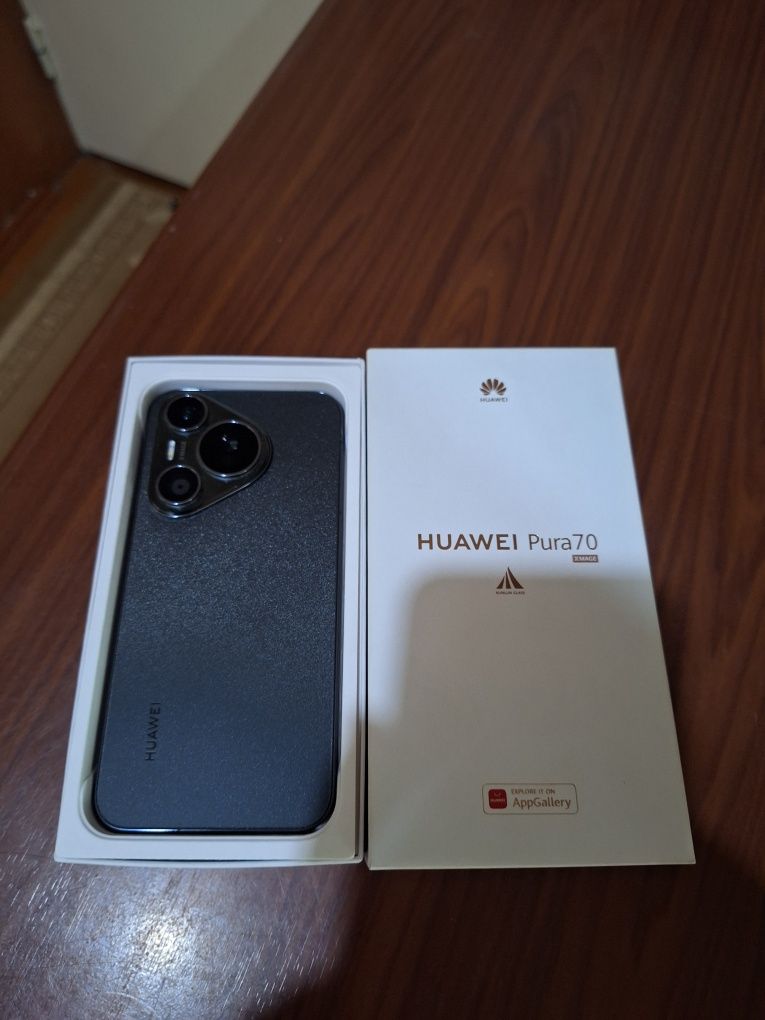 Huawei Pura70 12/256GB Black в идеальном состоянии!