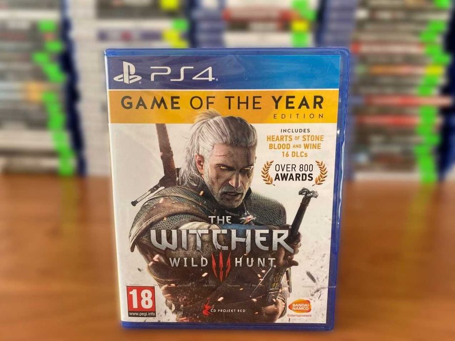 НОВЫЙ Ведьмак 3: Дикая Охота Игра Года/The Witcher 3:Wild Hunt PS4/PS5