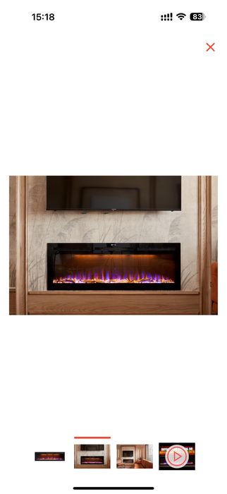 Электрокамин Royal Flame  Crystal 60 RF