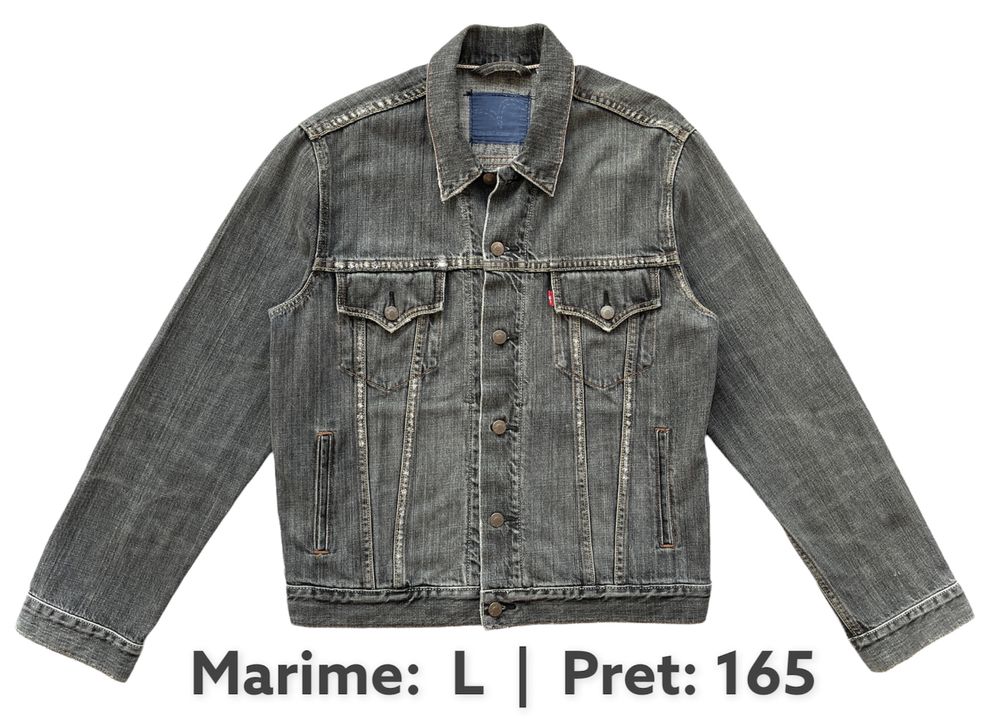 Geaca Blugi LEVIS Barbati Trucker Diferite Modele Marime M L XL