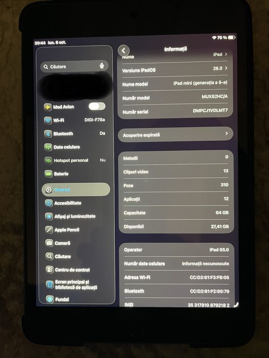 Ipad mini 5 cellular