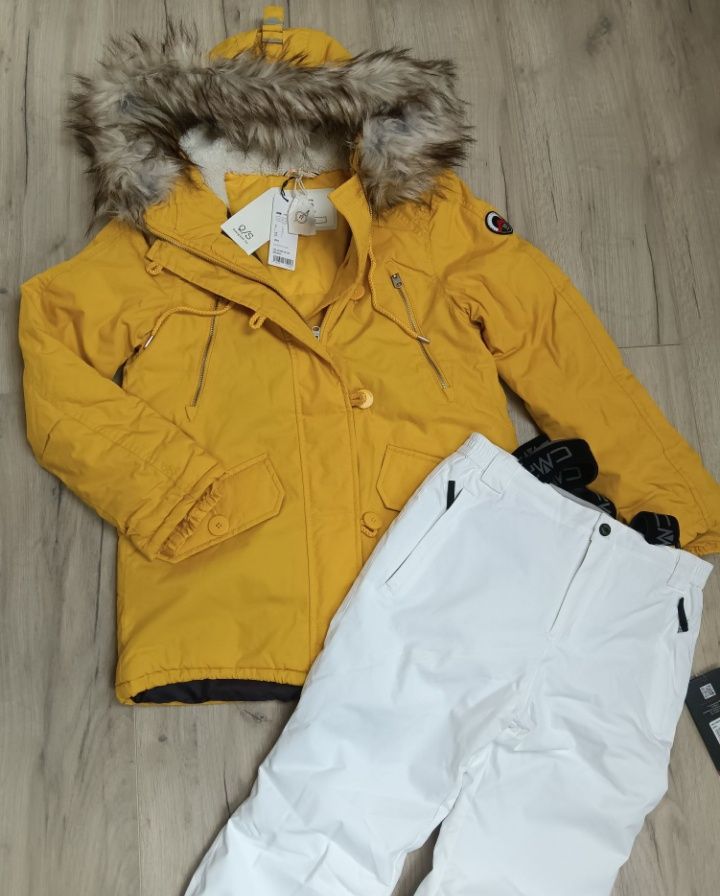 НОВ!!! Ски екип Roxy р-р 12-14/164см. яке, панталон и ръкавици и др.