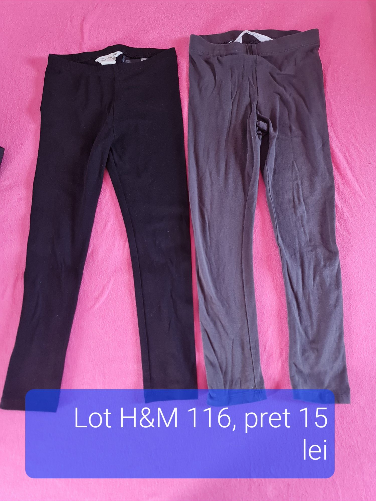 Lot colanți H&M 116 și lot 122-128