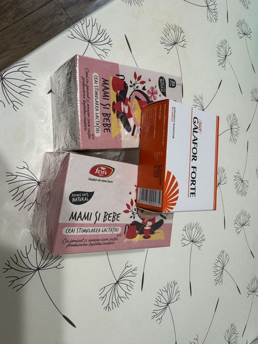 Galafor si ceai pentru lactatie