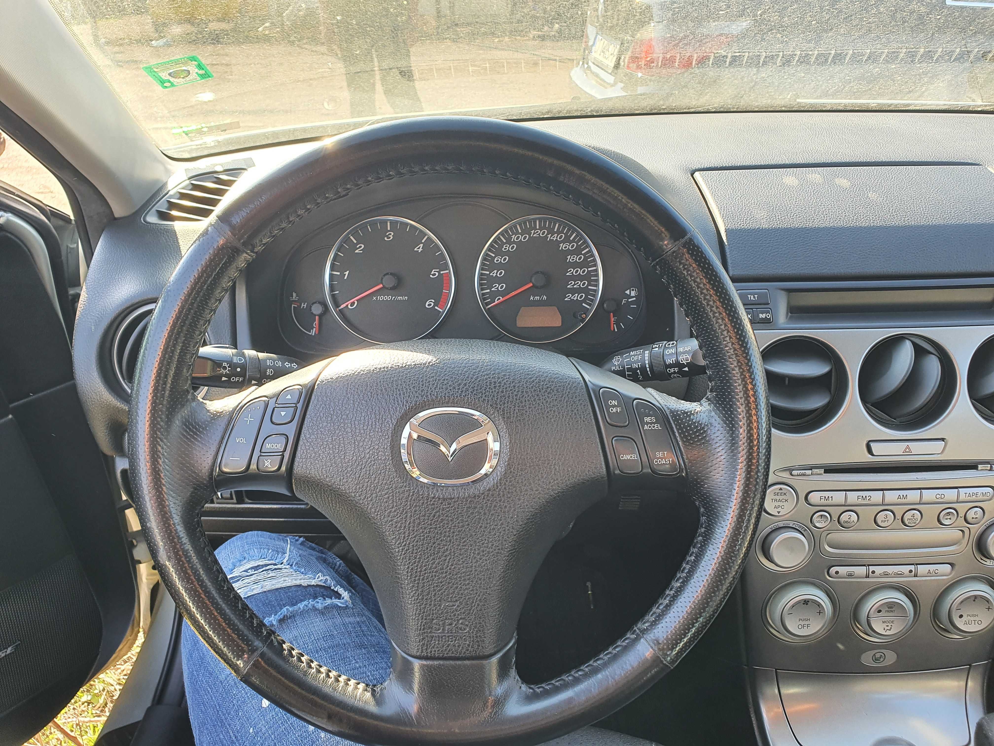 ПРОДАВАМ MAZDA/МАЗДА 6 КОМБИ 2.0д. 136к. 2004г. на части