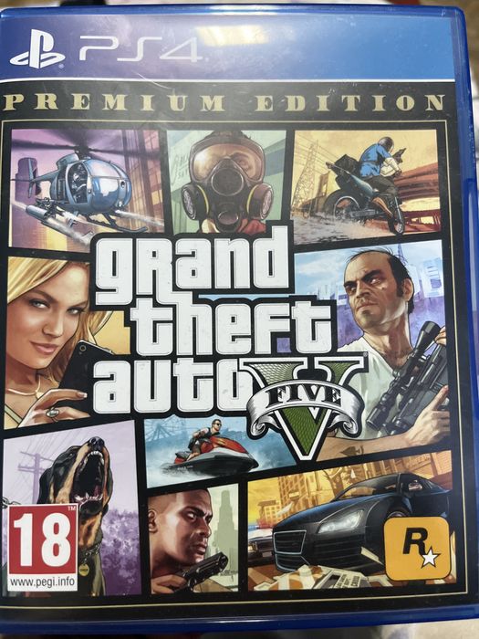 Ps4 disc grand theft 5