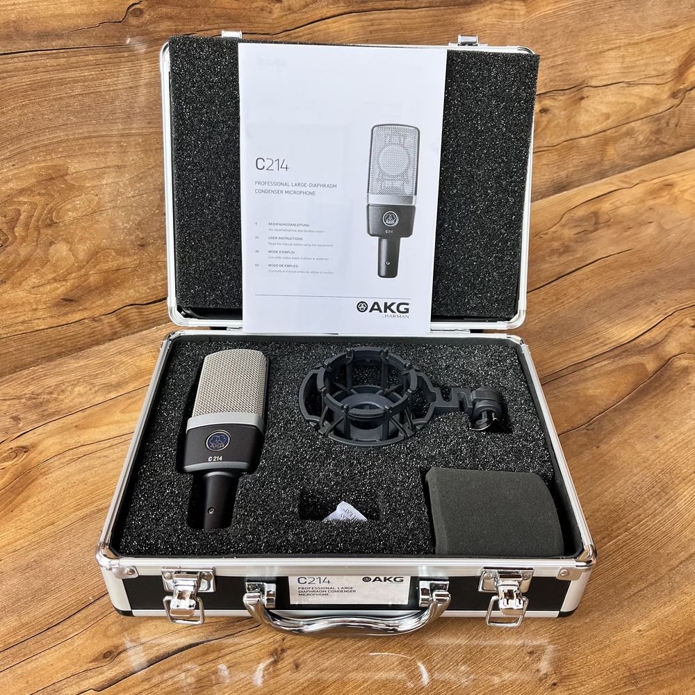 Akg C 214 студийный микрофон