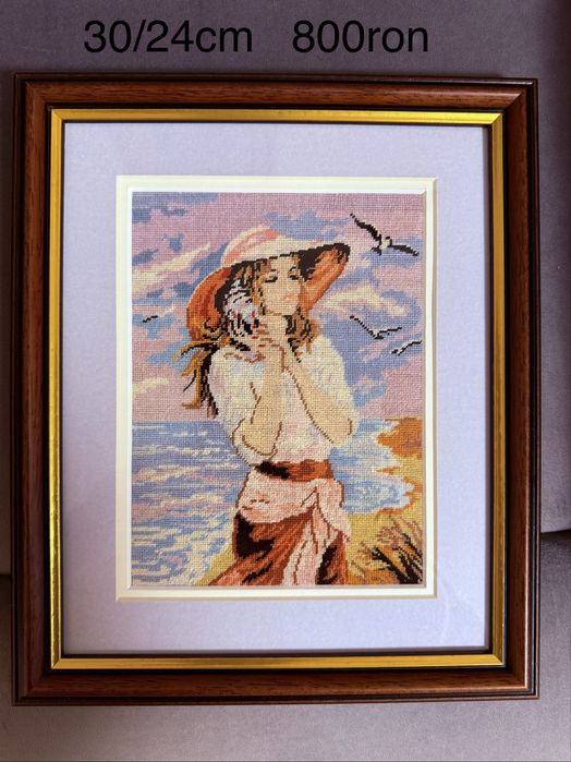 Goblene cusute manual in punct mic