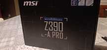 Placa de baza MSI Z390-A PRO, Socket 1151 + rami balisstics 16gb