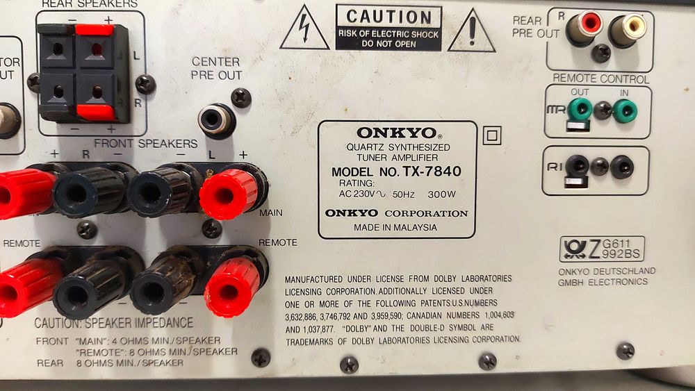 Receiver amplificator Onkyo TX 7840