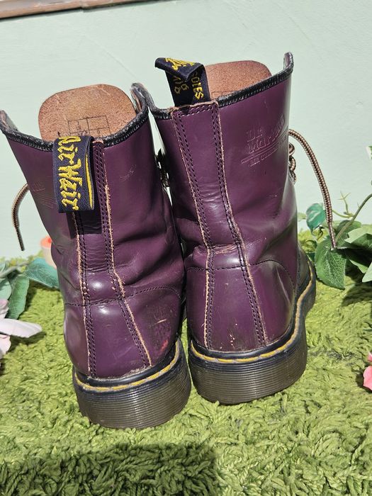 Dr Martens оригинални боти в лилаво N41