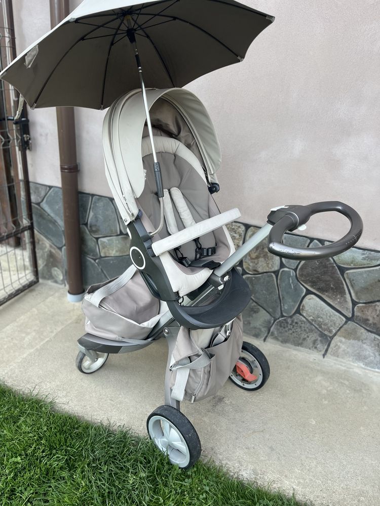 Stokke Explory v4 stroller beige