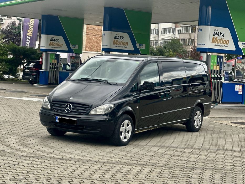 Mercedes vito 111cdi 2010 usi laterale lung 8+1 locuri