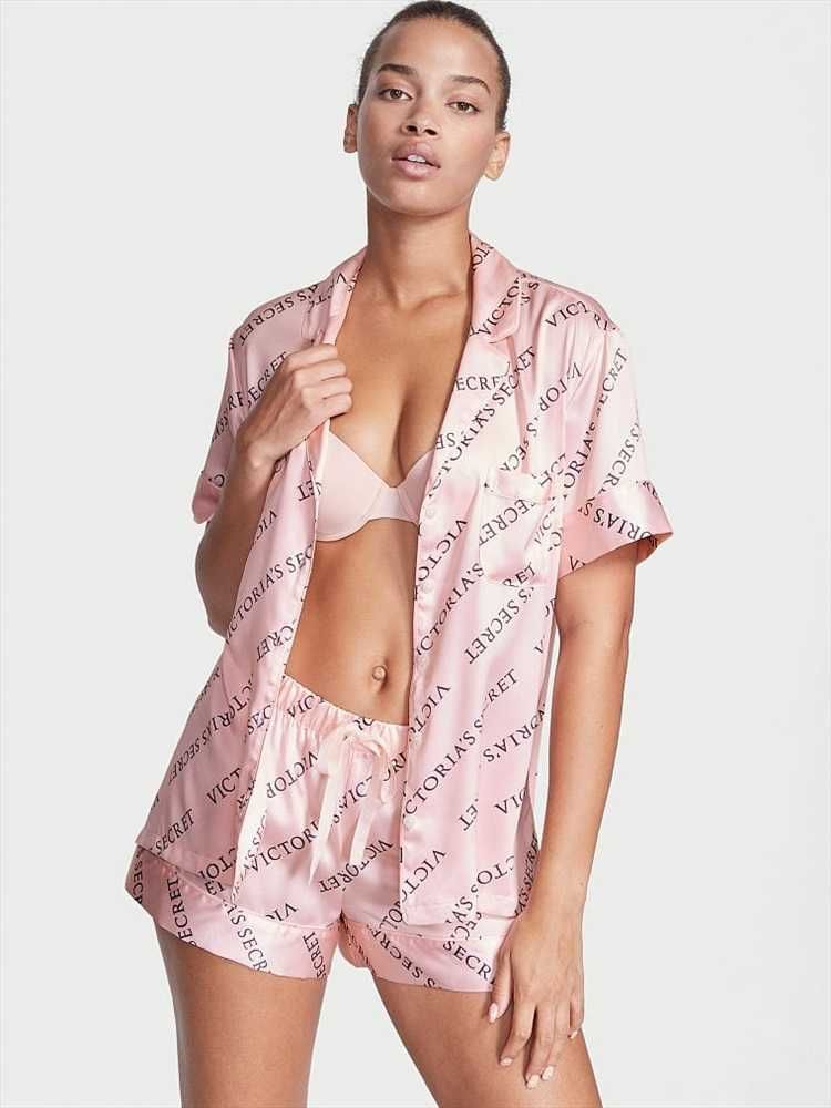 Pijama satinata Victoria,s Secret originala