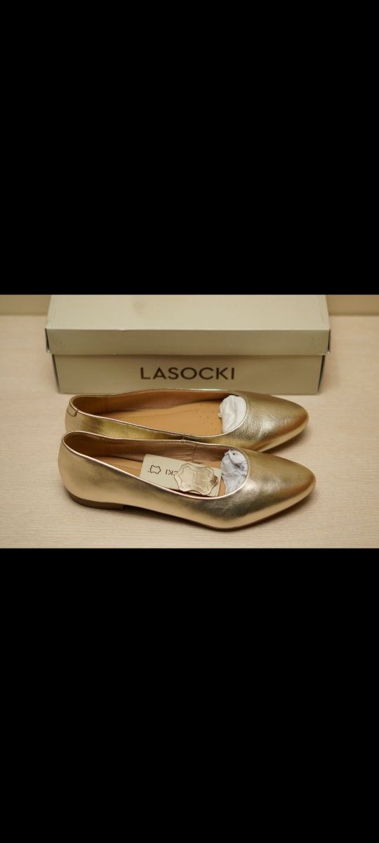 дамски обувки естествена кожа Lasocki