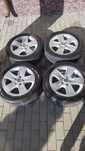 Vând set jante R16 Skoda VW 5x112 + anvelope vara