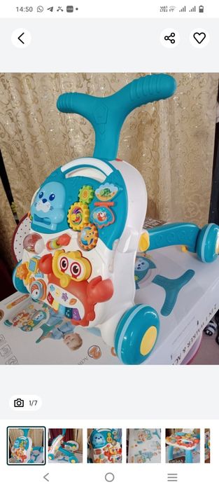Ходунок каталка сатылады 10000 новый