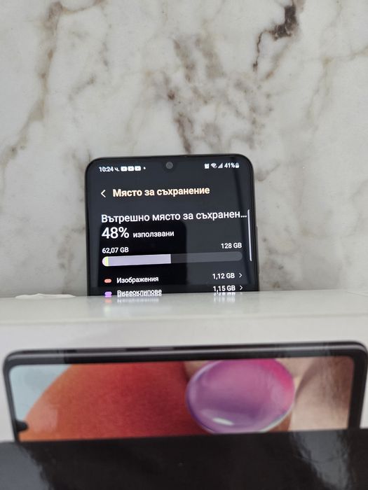Samsung A32, черен, 128 gb