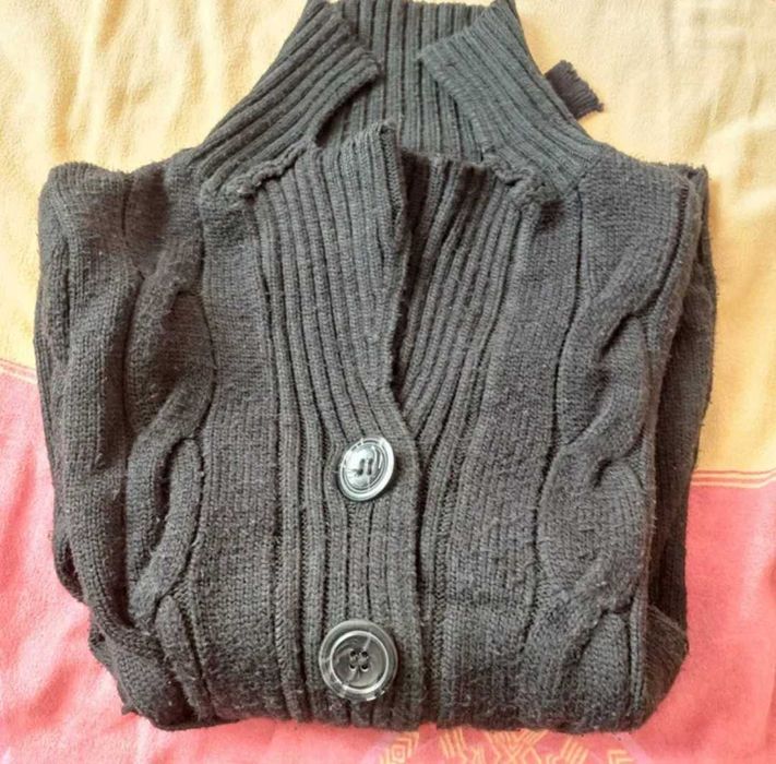 Jachetă lungă lâna
