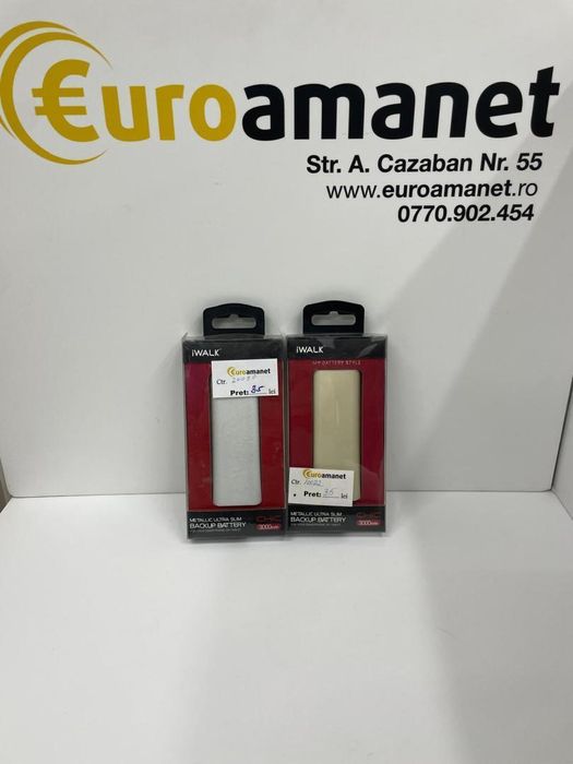 Acumulator extern iWalk Chic 3000, 3000 mAh, USB -I-