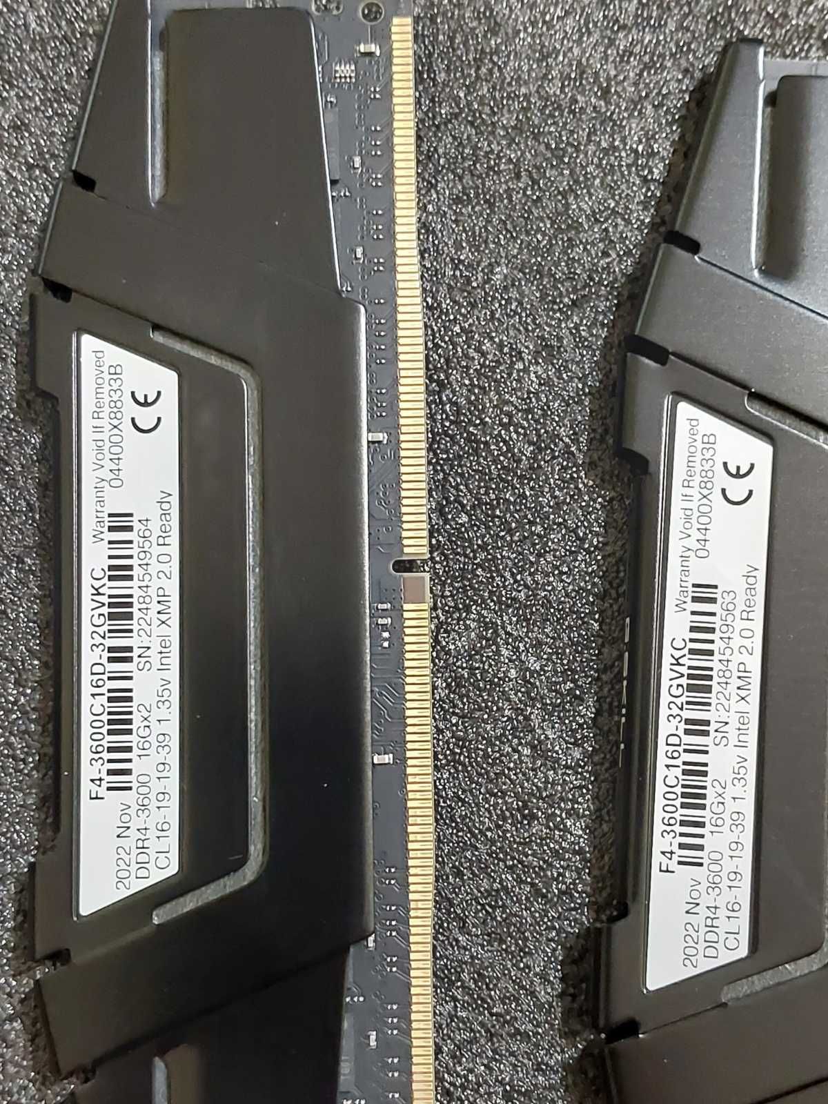 32GB DDR4 - G.Skill Ripjaws, Patriot Viper, 3600Mhz