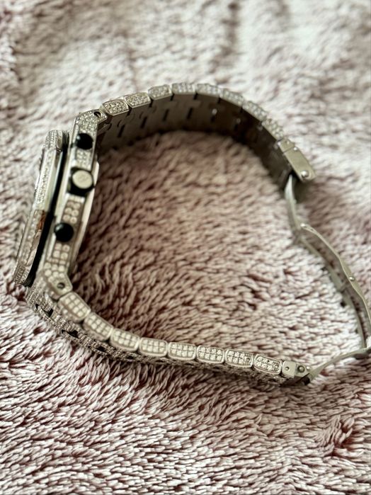 Audemars Piguet Royal Oak Offshore Acte 2005 Full Diamante Otel 42mm