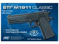 Еърсофт Пистолет STI® M1911 Classic Airsoft Лицензирана Реплика Colt