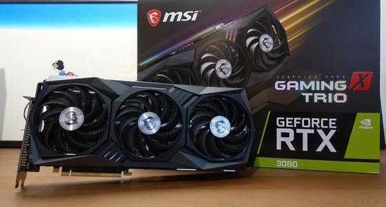 RTX 3080 Gaming X Trio Полный Комплект