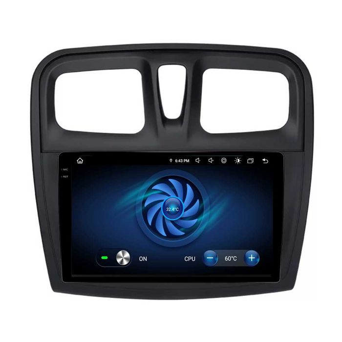 Navigatie Dedicata Dacia Logan (2012-2020), 9Inch, Bluetooth, Carplay