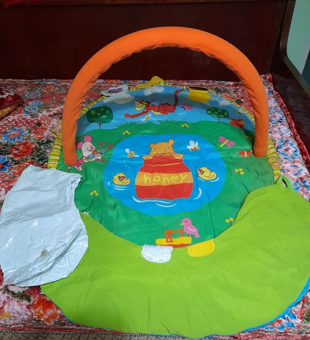 Loc joaca bebe,draperie,paturici