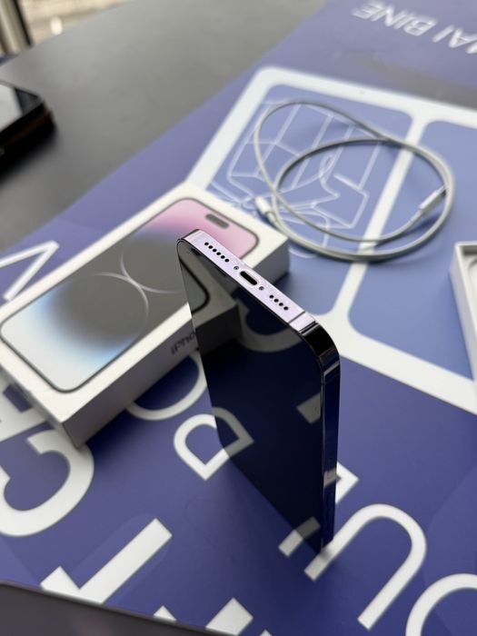 iPhone 14 Pro Max•512GB•Deep Purple Neverlocked/Spart Spate