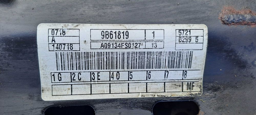 Преден мост с носачи от FORD FIESTA Форд Фиеста 1.2I 60 К.С 2009-2013Г