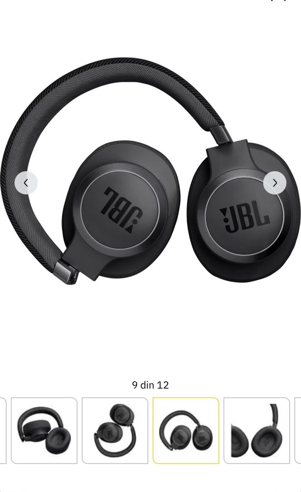 Casti JBL Live 770NC, sigilate, transport inclus