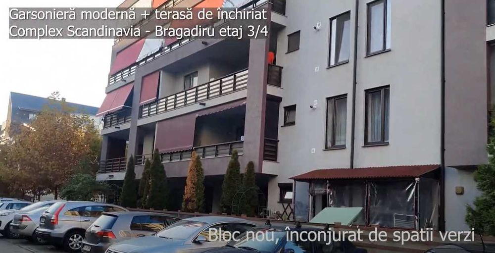 Proprietar, Inchiriez garsoniera cu terasa - Scandinavia - Bragadiru