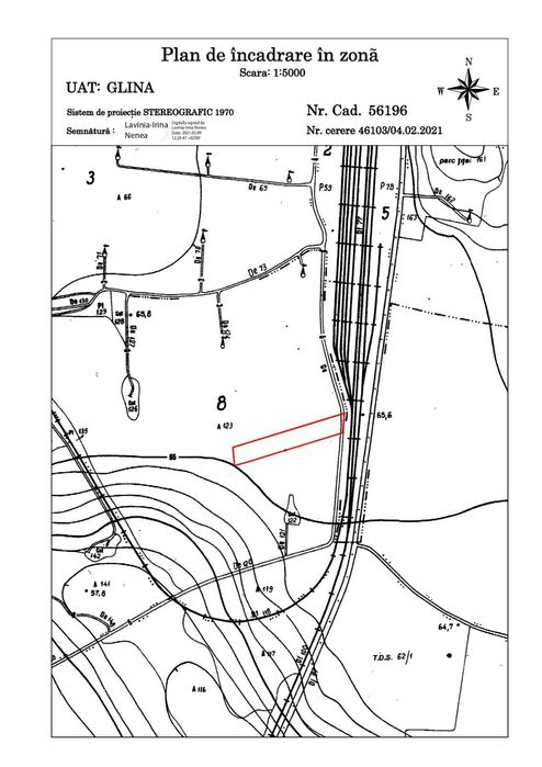 Teren intravilan Glina, Ilfov