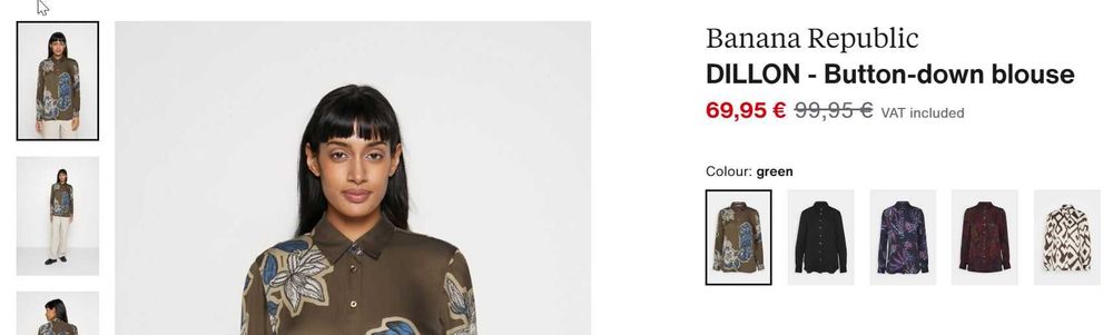 Camasa noua dama Banana Republic M/L