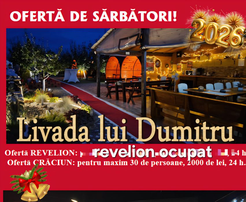 Locație pt petreceri,aniversări, onomastice, surprize, etc!