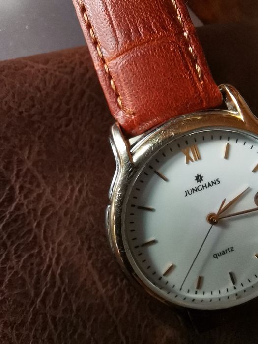 Junghans quartz Ръчен часовник с позлата
