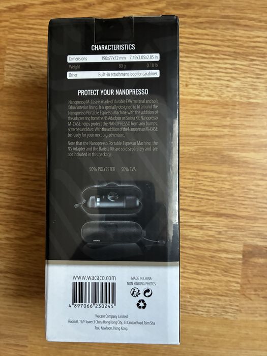 Carcasa Wacaco Nanopresso NOUA Sigilata