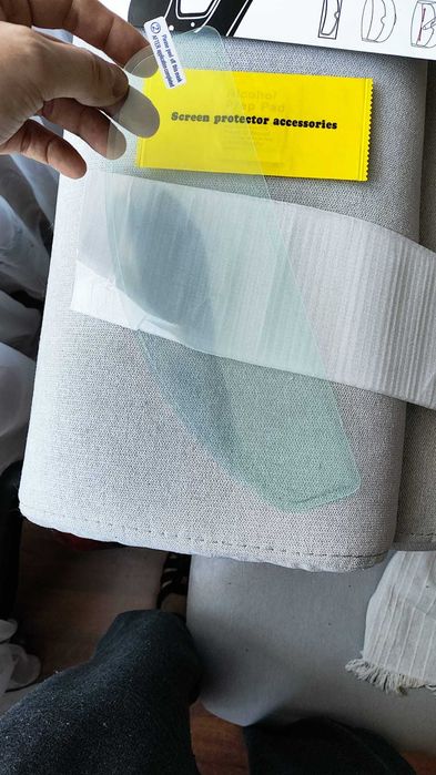 Vand folii casca moto antiaburire, universale